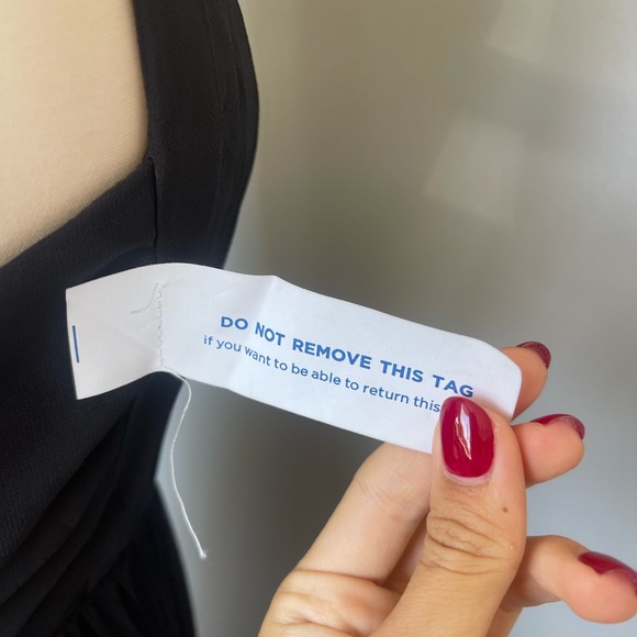 Fame and Partners Allegra Dress- v-neck pleat maxi - Picture 5 of 6